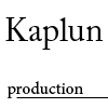  Kaplun_Production